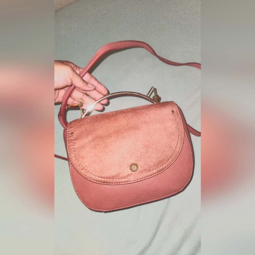 LC Lauren Conrad Women's  Crossbody Bag Pink One Size